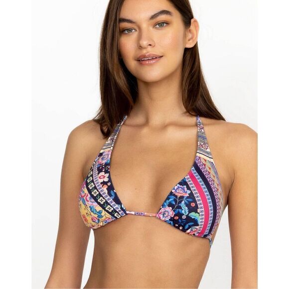 New. Johnny Was floral bikini top. Small. Retails $110 - Picture 4 of 14